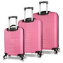 Zoozie Bags Juego de Maletas de 3 Piezas Rosa